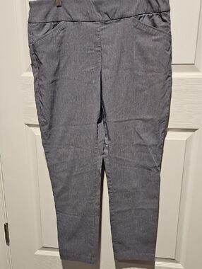 Christopher & Banks Signature Slimming Pants in Heather Gray